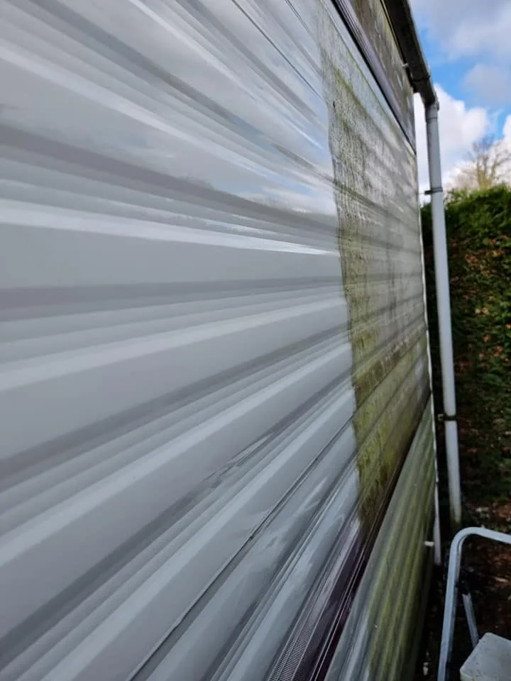 Reiniging van gevelbekleding